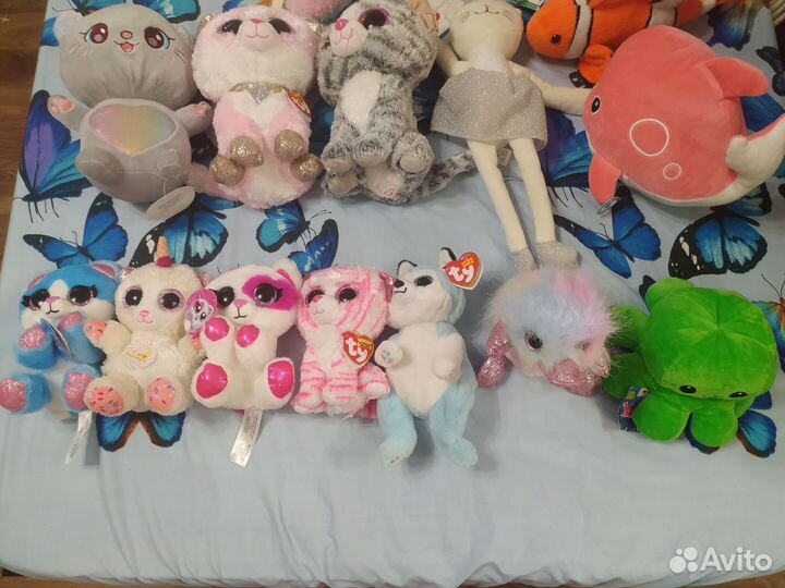 Игрушки мягкие новые с этикеткой на подарок