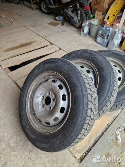 Зимние резина yokohama на дисках