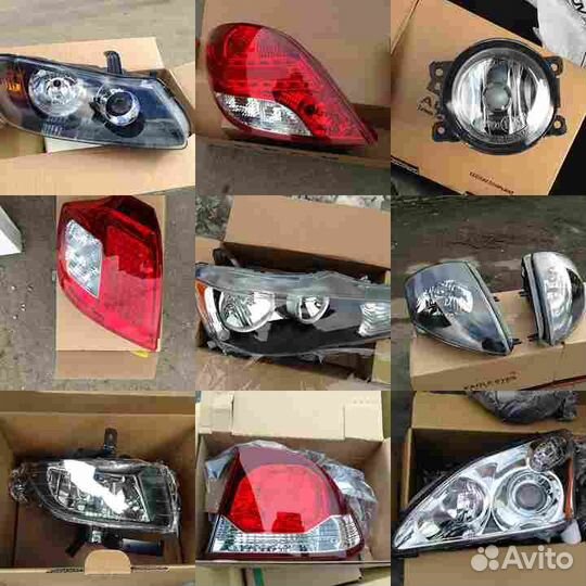 Фара правая для mitsubishi galant USA (2004-2007)