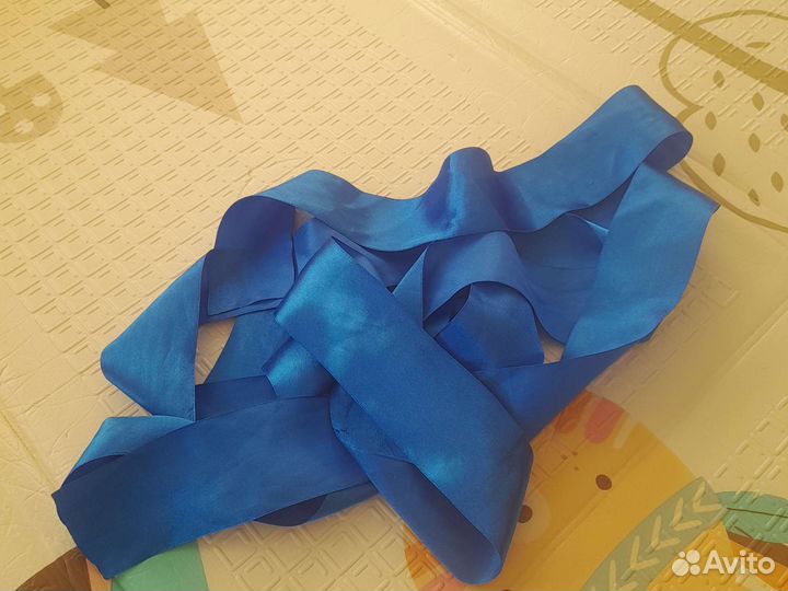 Лента синяя на выписку мальчика