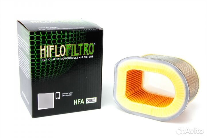 Воздушный фильтр hiflo HFA2802 Z800 ZR800 2013-16