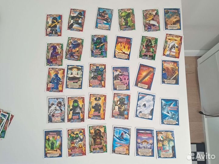 Карточки lego ninjago