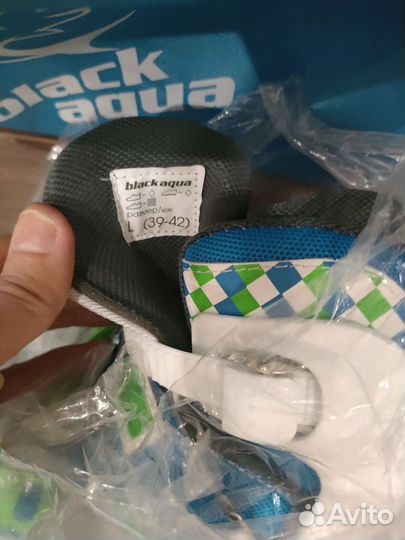 Коньки-ролики Black Aqua