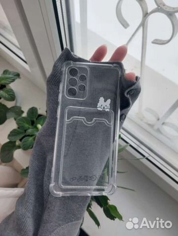 Прозрачный чехол на samsung galaxy a52