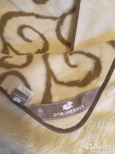 Одеяло шерстяное новое
