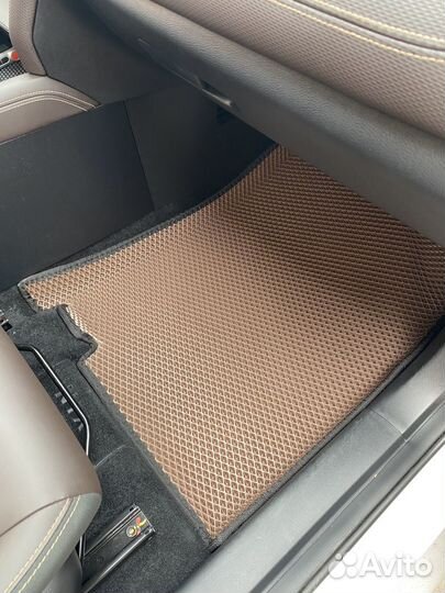 Ева коврики eva с бортами в автомобиль