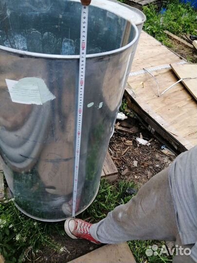 Бочка металлическая бу 200л