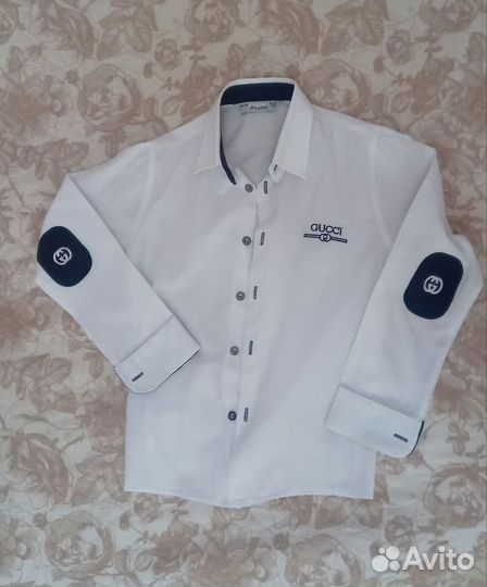 Рубашка школьная на мальчика