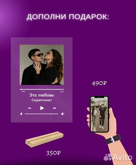 Фото с рамкой / Лучший подарок