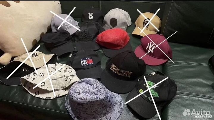 Кепки и бейсболки 56-58 см