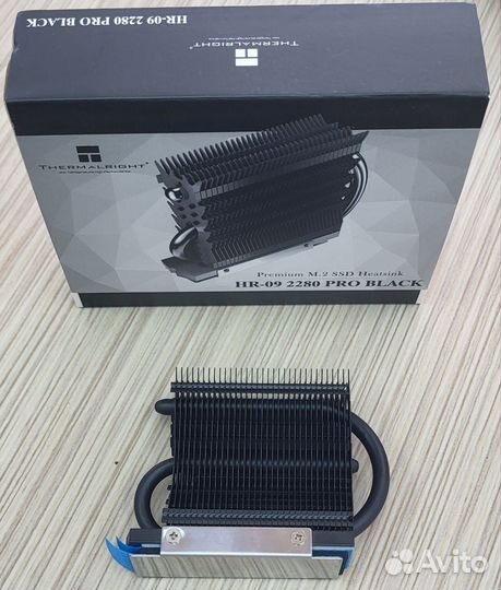 Радиатор SSD M2 thermalright HR-09 pro black
