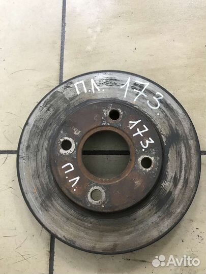 Передний тормозной диск Ford Focus 1