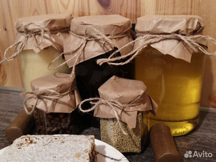 Алтайский мёд, перга, пыльца, прополис Срв