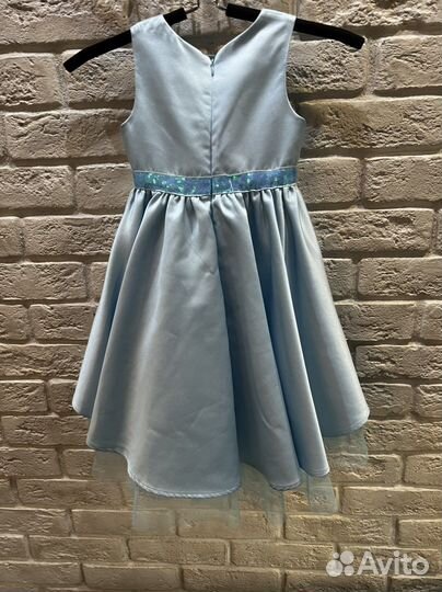 Пышное платье acoola для девочки со шлейфом 110