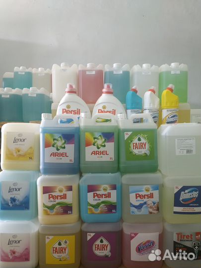 Бытовая Химия в 5л канистрах