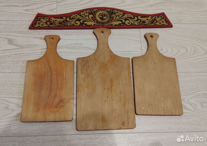 Набор разделочных досок дерево