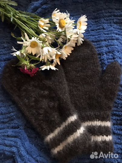 Варежки из собачьего пуха