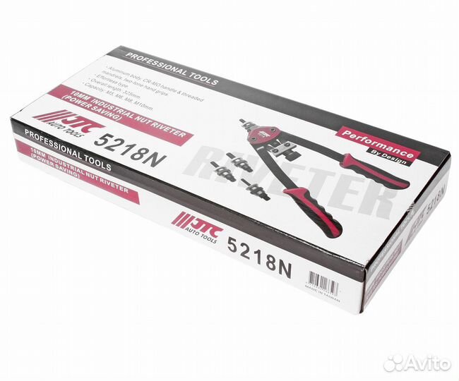 JTC JTC-5218N Заклепочник 325мм 56810мм ручной рез