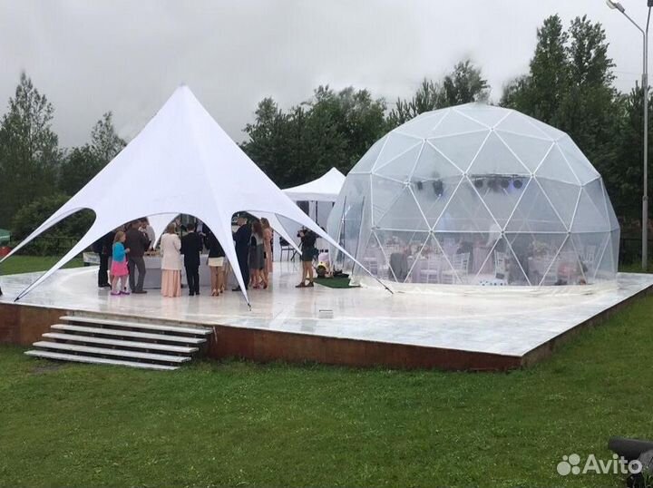 Геокупол для глэмпинга