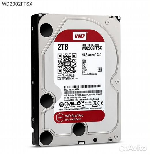 Диск HDD WD Red Pro SATA III (6Gb/s) 3.5