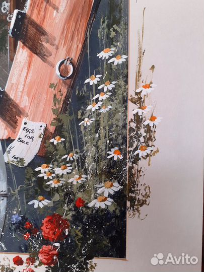 Старый интерьерный пейзаж 