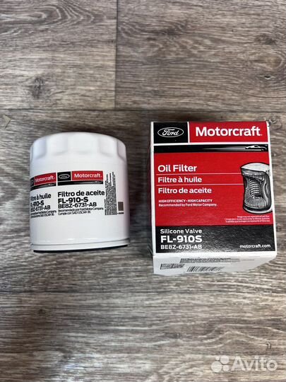 Фильтр масляный Ford Motorcraft, FL-910S