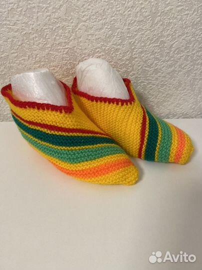 Следки женкие вязаные ручной работы