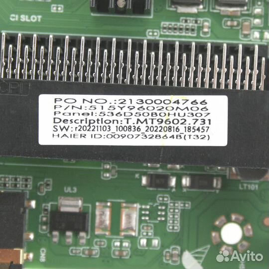 Main T.MT9602.731, Haier 50 SMART TV S1