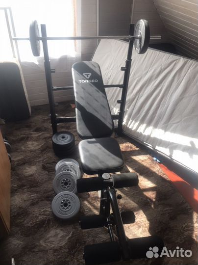 Скамья для жима и пресса