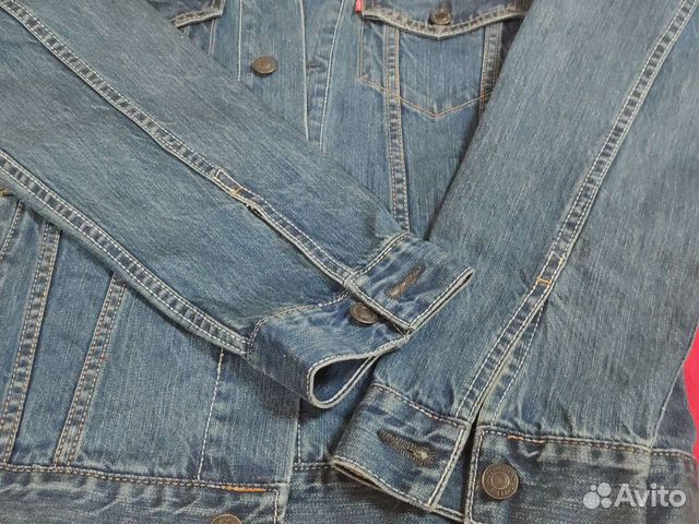 Джинсовая куртка levis