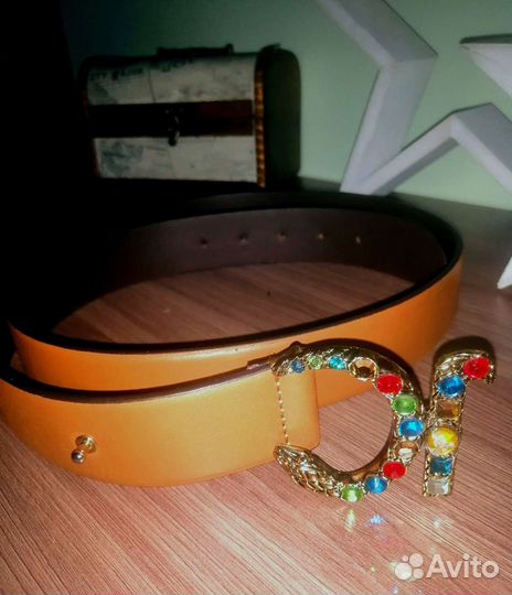 Ремень женский кожаный Just Cavalli 100 см