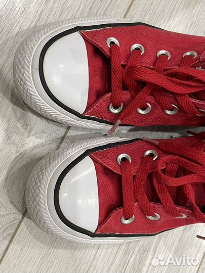 Кеды converse красные all star размеры 35