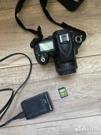 Зеркальный фотоаппарат Nikon d90 50mm f/1.8g af-s