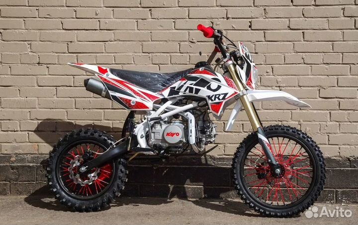 Мотоцикл Kayo Basic YX140 (красный)