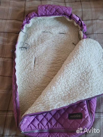 Зимний конверт в коляску