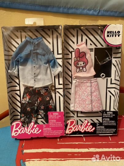 Одежда для барби mattel