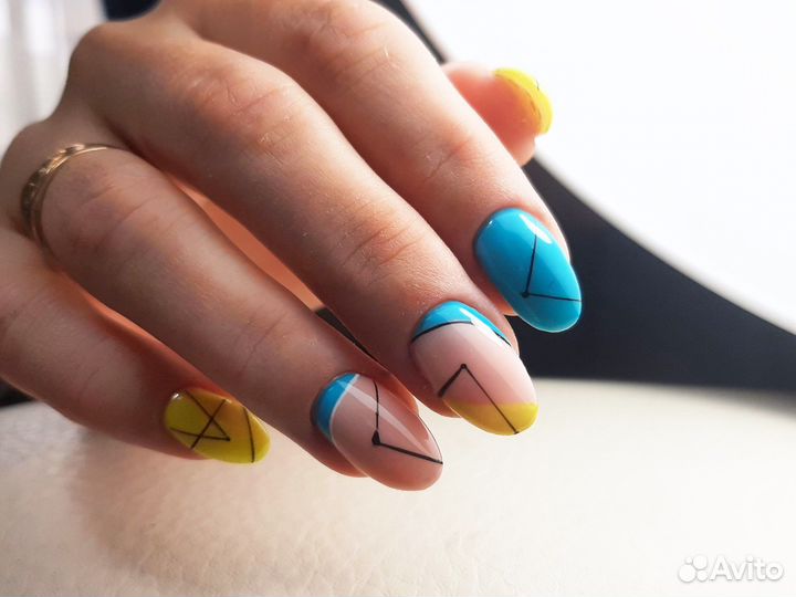 Комбинированный маникюр