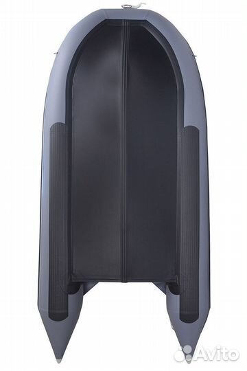 Надувная лодка gladiator C400AL серая