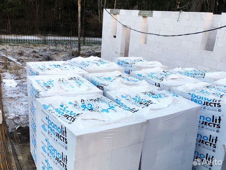 Газосиликатные блоки для перегородок