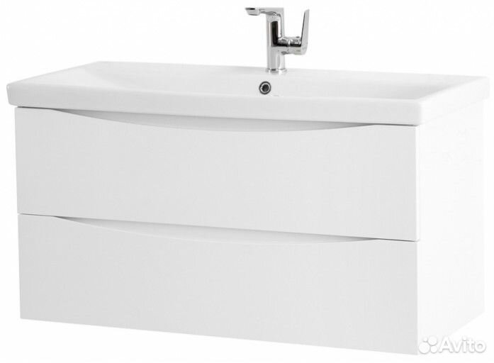 Мебель для ванной BelBagno Marino-CER 100 Bianco Opaco