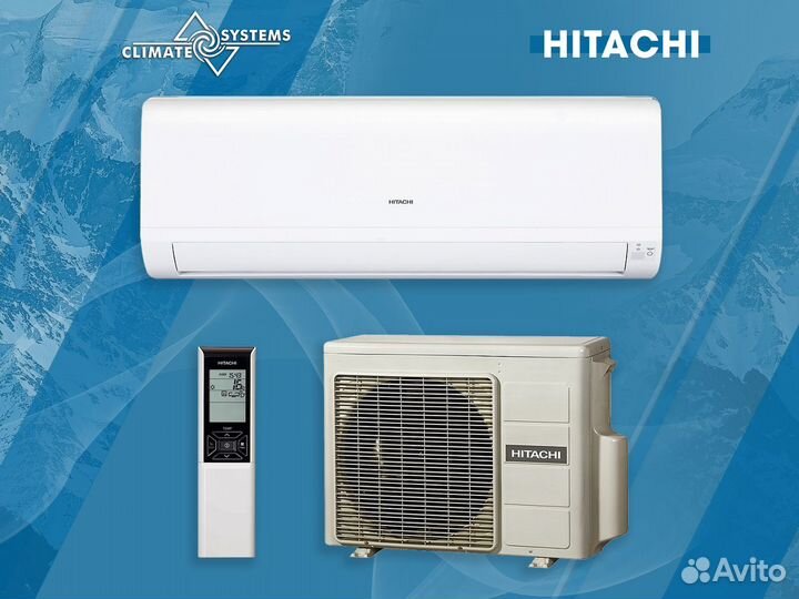 Сплит-система Hitachi RAK-50RPC / RAC-50WPC, белый
