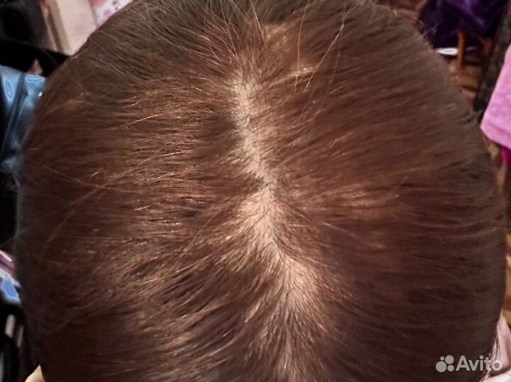 Накладка из натуральных волос