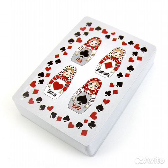 Карты игральные матрёшка