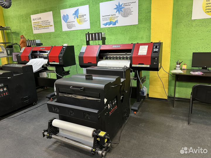 Dtf принтер и шейкер сушка