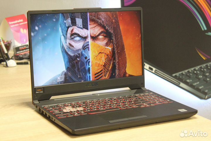 Мощный ноутбук asus Core i5 10300H/GTX 1650