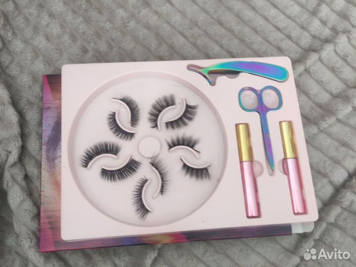 Накладные ресницы магнитные