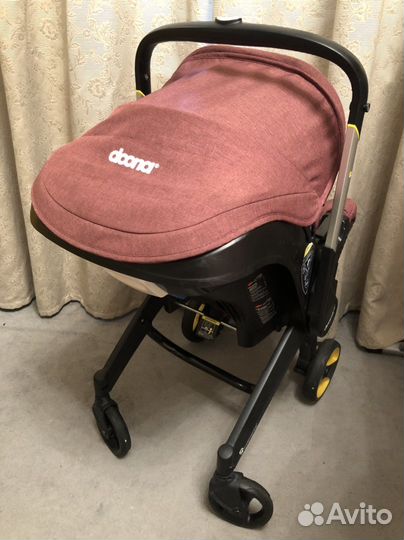 Автолюлька doona + вкладыш для грудничка