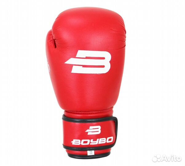 Перчатки для бокса BoyBo Basic красные (12 oz)