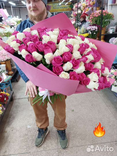 Букет 101 роза