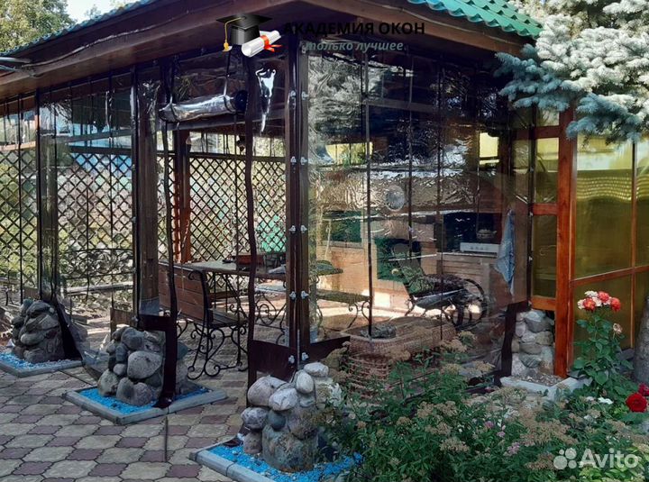 Гибкие пвх окна жидкие